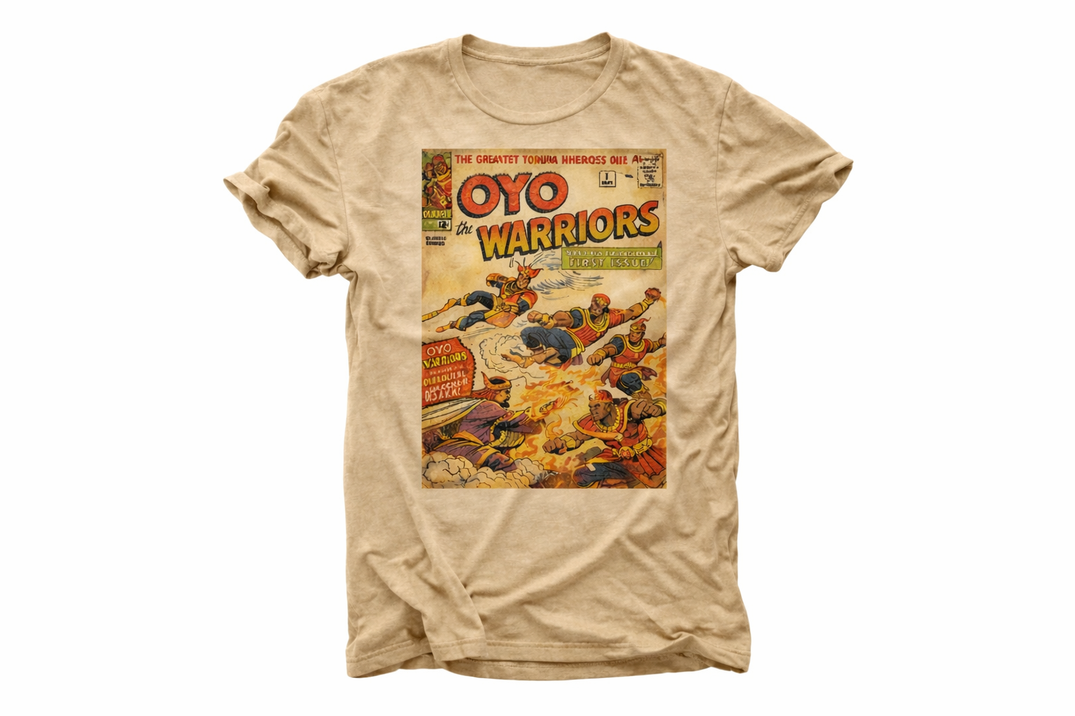 Oyo Warriors Graphic Novel t-shirt