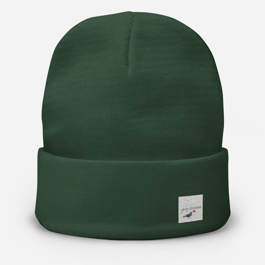 Embroidered Beanie